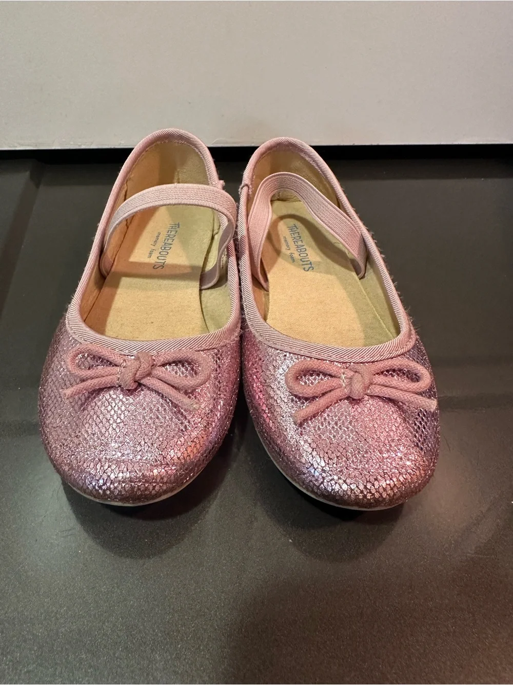 Kids Sparkle Mary Jane Shoes - Pink Size 10